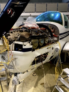 Installation of new high accurate Engine Sensors for the Integration on on the G500TXI EIS 