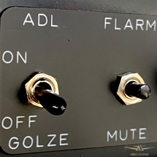 Golze ADL 140 for Worldwide In Flight Iridium Weather and Air Traffic AT-1 for Flarm and ADS-B Traffic Indication